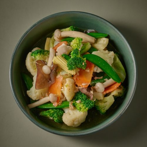 Stir Fried Mixed Vegetables With Oyster Sauce